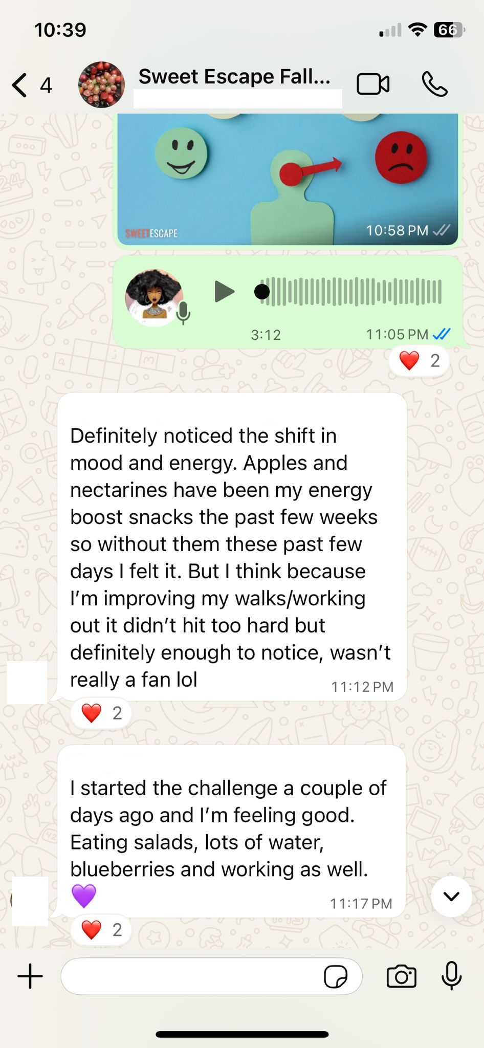 sweet escape testimonial